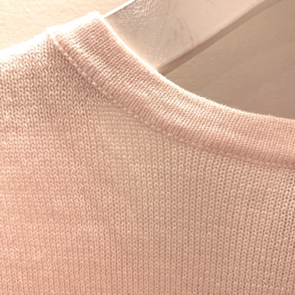 WHBM size M 3/4 sleeve crop sweater - Picture 13 of 16